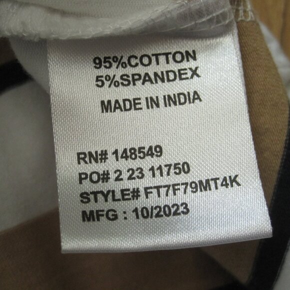 (2) Free Planet Good Vibes Kids Size 8 T-Shirts Unisex Tan Brown Striped Cotton - Picture 6 of 6